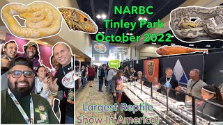 NARBC REPTILE EXPO TINLEY PARK October 2022 [upl. by Lettig]