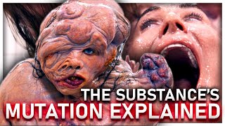 The MUTANT CREATING Concoction in The Substance 2024 Explained [upl. by Saville]