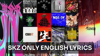 STRAY KIDS Title Track MVs but its Only ENGLISH Lyrics Hellevator  Lalalala [upl. by Reggy]