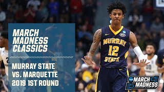 Murray State vs Marquette 2019 Ja Morant tripledouble  FULL GAME [upl. by Aksoyn]