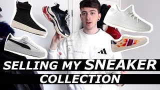 SELLING MY SNEAKER COLLECTION  Yeezy Fear of God Gucci Balenciaga  Gallucks [upl. by Leodora]