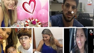 Vlog de niver festa surpresa shopping presente por Kathy Castricini [upl. by Ycam]