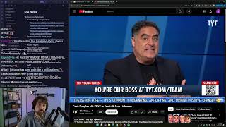 Cenk Uygur Trolls Alan Lichtman on Piers Morgans Show Destiny reaction [upl. by Czarra927]