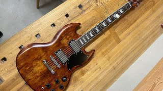 SG Style Guitar Build [upl. by Purse]