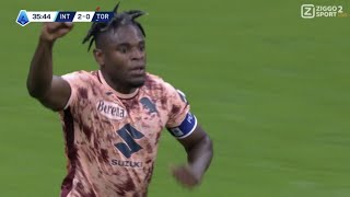 Duvan Zapata Goal Inter Milan Vs Torino 21 All Goals Analysis Extended Highlights Result [upl. by Ahsito]