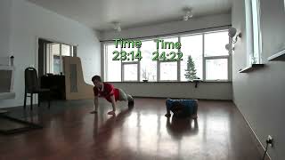 200 Pushups A Day For Me And My Guy  Full Video  Sped Up part 11 [upl. by Eelarat]