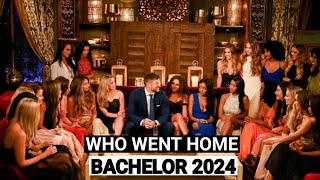 Who Went Home on The Bachelor 2024 [upl. by Norrej]