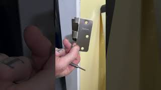 Spring tools for door hinge pins shorts tools construction [upl. by Yessac]