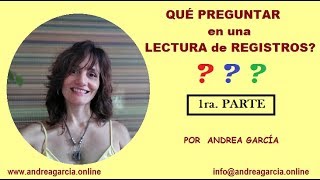 Qué preguntar a los Registros Akáshicos  Parte 1 [upl. by Menken]