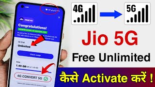 Jio 5G Kaise Activate Kare  How to activate Jio 5g 2024  Jio True 5G  unlimited jio 5g use 2024 [upl. by Nij]