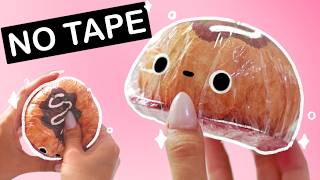 paper squishy WITHOUT TAPE✨no tape TISSUE paper squishy tutorial 2024 new  CUTE CRAFT SUMMER DAY 1 [upl. by Cruce]