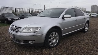 2003 Volkswagen Phaeton W12 Start Up Engine and In Depth Tour [upl. by Nawotna]