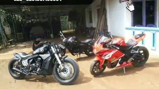 Motor Custom karya Nyleneh Custom Garage Scorpio modifikasi Harley dan ducati [upl. by Annmaria]