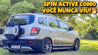 SPIN ACTIVE REBAIXADA COM RODAS ARO 20 E SUSPENSÃO ROSCA SLIM🔥 [upl. by Desberg]