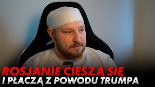 Reakcja Rosjan na zwycięstwo Trumpa [upl. by Alpheus]