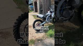 Yz450nace go sub to him honda yz dirtbike bike crf yamaha biden trump jesus god fyp [upl. by Anyek]