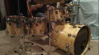 Premier Genista birch drum kit audience perspective [upl. by Wendell]