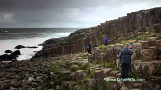 Giants Causeway Antrim  Ireland [upl. by Eirelam651]