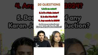 20 Questions Bollywood Edition bollywood [upl. by Nevuer]