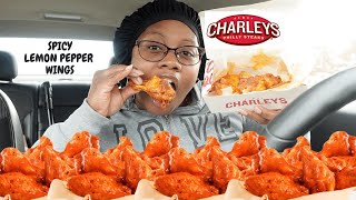 TRYING CHARLEYS WINGS FOR THE FIRST TIME [upl. by Noscire913]