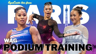 Womens Podium Training Live From The Paris Olympic Games [upl. by Bryan]