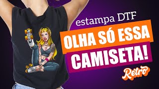 Como Aplicar Estampa DTF em Camisetas com um Ferro de Passar [upl. by Yessydo784]