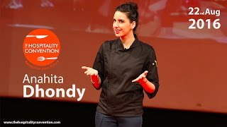 Chef Anahita Dhondy  The Hospitality Convention 2016 [upl. by Oznohpla]