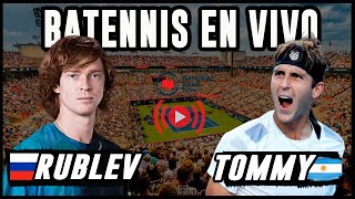 Etcheverry vs Rublev  Tabilo vs Sonego  Masters 1000 de Montreal  Round 32  Reacción en vivo [upl. by Kunz]