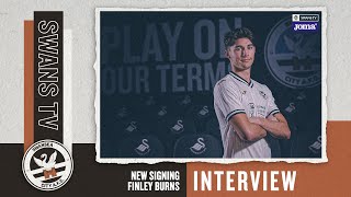 New Signing Finley Burns  Interview [upl. by Enirhtak]