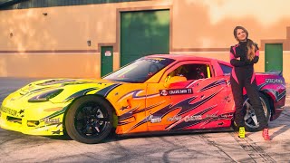 Is BIGGER Better The Drift C6 Corvette is BACK [upl. by Race]