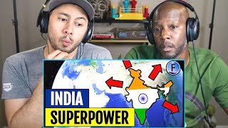 INDIA  FUTURE GLOBAL SUPERPOWER  Futurology  Reaction by Jaby Koay amp Syntell [upl. by Kovacev]