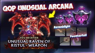 You Should Buy This QOP Unusual Arcana Combo  Crownfall Treasure 1 Ravenblight and Featherfall [upl. by Evangelin]