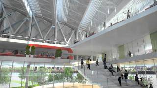 Technion Cornell NYC Tech Campus Interior View [upl. by Edgar]