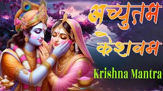 Achyutam Keshavam  अच्युतम केशवम Achyutam Keshavam Krishna Damodaram  Krishna Bhajan krishna [upl. by Lehcem]