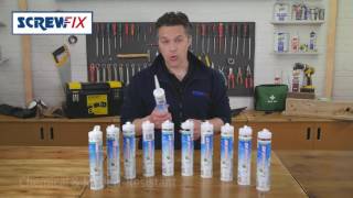 Screwfix  MAPEI MAPESIL AC 144 SOLVENTFREE SILICONE [upl. by Danit]