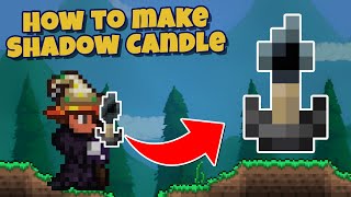 How to make Shadow Candle in Terraria [upl. by Aserej]