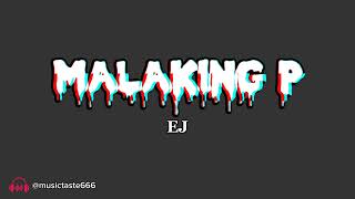 Malaking P  EJ Rich N Remix Lyrics [upl. by Rakel525]