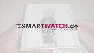 Skagen Falster 3 Smartwatchde  Unboxing DEUTSCH [upl. by Dnalel]