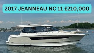 Boat Tour  2017 JEANNEAU NC11  £210000 [upl. by Enialehs841]