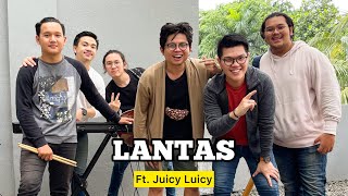 Lantas Juicy Luicy KERONCONG  Julian ft Fivein LetsJamWithJames [upl. by Idnat225]