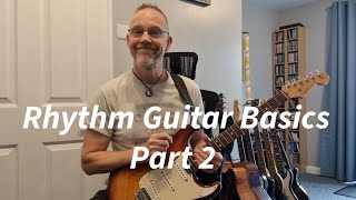 Rhythm Guitar Basics Part 2 Sixteenth Note Strumming [upl. by Yebot909]