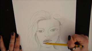 Tutorial disegno del volto [upl. by Antonietta]