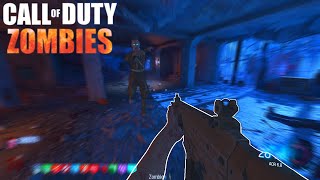 Nacht Der Untoten with MW3 Weapons  Black Ops 3 Custom Zombies [upl. by Cilegna]