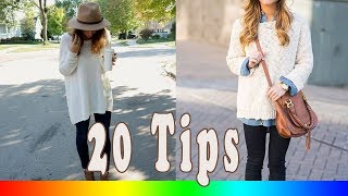 20 Style Tips On How To Wear Oversized Sweaters This Fall [upl. by Nisotawulo29]