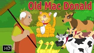 Old MacDonald Had A Farm Nursery Rhyme With Lyrics  Animation Rhymes [upl. by Nnayecats512]