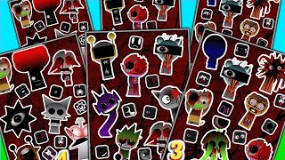 🎹Incredibox SPRUNKU  Sticker Book  PHASE 3 All Characters Part 3⬅️ [upl. by Retsehc]