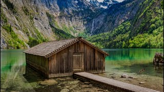 Berchtesgaden National Park  Königssee Lake  Obersee lake Germany  🇩🇪 [upl. by Mlohsihc356]