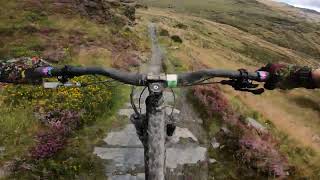 Antur Stiniog  Black Powder  Black tech trail [upl. by Anerom]