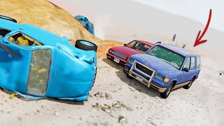 BeamNG Drive  Cars vs RoadRage 35 [upl. by Duwe620]