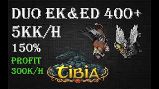 Tibia  Kilmaresh Catacombs  Duo EKampED 400  5kkh 150  100 Charms [upl. by Oiracam807]